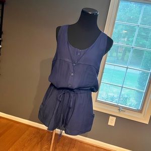 VICI navy blue romper L